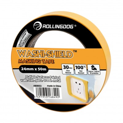 Малярна стрічка Rollingdog WASHI-SHIELD 24мм x 50м (80853)